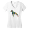 zentangle Women's V-Neck T-Shirt