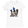 hooked on a feeling Ladies Fitted T-Shirt