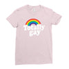 totally gay Ladies Fitted T-Shirt