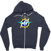 mv agusta style motorcycle Zipper Hoodie