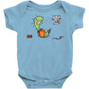 push to the limit Baby Onesie