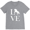 horse love V-Neck Tee
