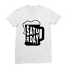 Saturday Beer Ladies Fitted T-Shirt