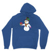 smiling snowman holding out christmas Unisex Hoodie