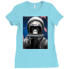 space momky Ladies Fitted T-Shirt