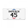 Impeach 45 License Plate