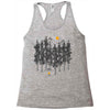 be alone Racerback Tank