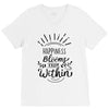 Happiness V-Neck Tee
