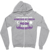 I Love Someone with Gynecologic Cancer to The Moon and Back Zipper Hoodie