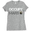 Occupy Mars Shirt Ladies Fitted T-Shirt