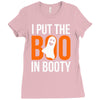 i put the boo in booty Ladies Fitted T-Shirt