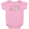 Vintage Usa Flag Baby Onesie