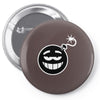 smile bomb Pin-back button