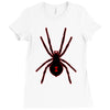 black widow spider Ladies Fitted T-Shirt