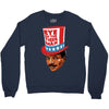eye of the tiger man Crewneck Sweatshirt