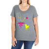 love teal best trending Ladies Curvy T-Shirt