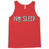 no sleep white Tank Top