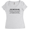 Feminism Women's Triblend Scoop T-shirt