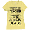 This 9 TH Grade Teacher Has An Amazing! Class Ladies Fitted T-Shirt