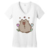 Pusheen The Cat Women's V-Neck T-Shirt