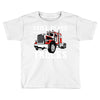 still plays with trucks family matching Toddler T-shirt