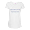 i'm more of an indoor kid Maternity Scoop Neck T-shirt
