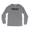funny t shirt paddle faster. i hear banjo music rude tee offensive shi Long Sleeve Shirts