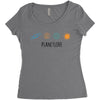 Planet Women's Triblend Scoop T-shirt