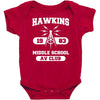 hawking av club middle school Baby Bodysuit