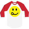 skydiving face 3/4 Sleeve Shirt