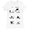procatstination Ladies Fitted T-Shirt
