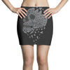 skull triangle Mini Skirts