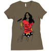wonder woman Ladies Fitted T-Shirt