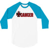 Fuck Cancer Deadpool 3/4 Sleeve Shirt