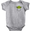 cute yoda pocket Baby Bodysuit