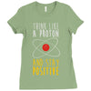 stay positive Ladies Fitted T-Shirt