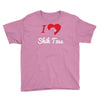 i love shih tzus Youth Tee