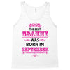 The Best Grammy Was Born In Sebtember Tank Top