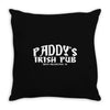paddy's irish pub Throw Pillow
