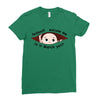 March Peeking Out Baby Boy Ladies Fitted T-Shirt