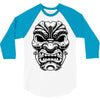 samurai warrior 3/4 Sleeve Shirt