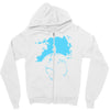 water planet global warming world ocean banksy nature graphic Zipper Hoodie