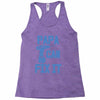 papa can fix it Racerback Tank