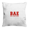 BAE Best Aunt Ever Throw Pillow