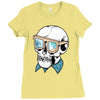 skull holiday Ladies Fitted T-Shirt