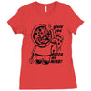 pizza my mind Ladies Fitted T-Shirt