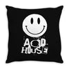 acid house Throw Pillow