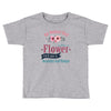 An August Girl Like A Flowers Toddler T-shirt