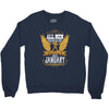 All Men Are Created Equal But Only The Best Are Born In January Crewneck Sweatshirt