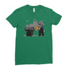 pacifist plumber Ladies Fitted T-Shirt